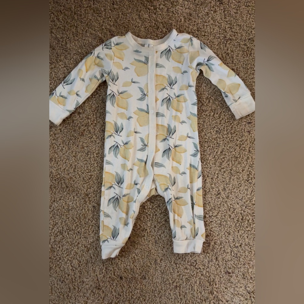 Modern Moments Lemon Baby Romper